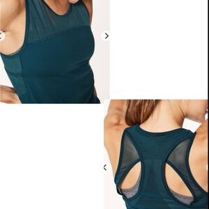 Lululemon Home Stretch Tank 
Submarine Green Size 8 See fotos for measures